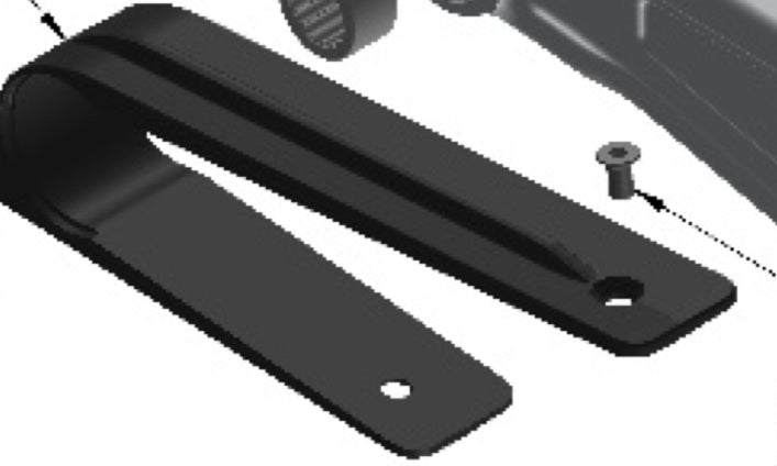 Swing arm chain guard slider front 2025 CX65 and newer swingarm