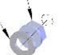 REAR AXLE NUT - CX50 12MM ACORN ALUMINUM