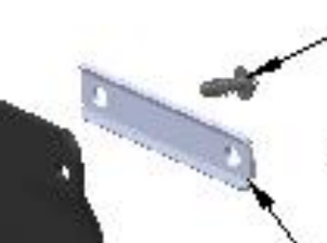 BRACKET -MUD FLAP -CX65