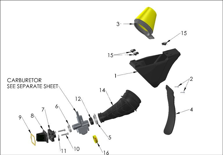 AIR BOX - BLACK - 2025 & newer CX50JR — diagram reference
