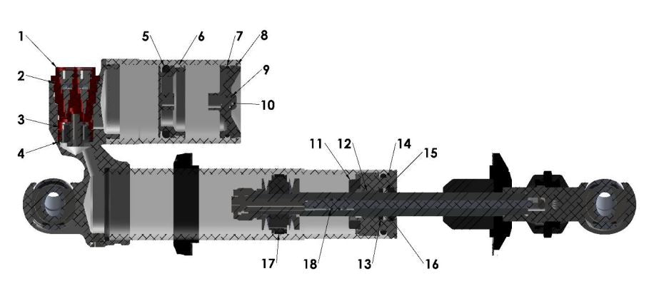 ACCESSORY.  SEAL HEAD - CARD SHOCK — diagram reference