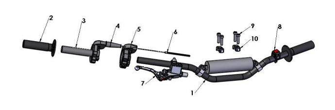 BAR CLAMP - FORGED — diagram reference