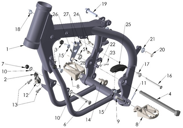 2023 Cobra CX50 SRX FWE - FRAME