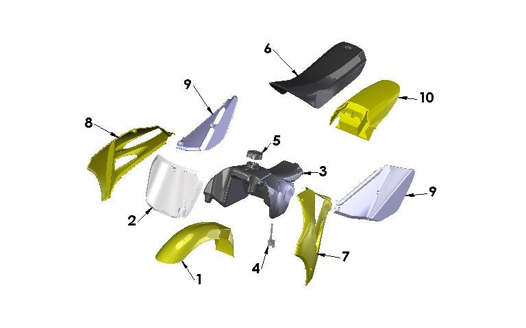 5MM CLIP-ON NUT — diagram reference