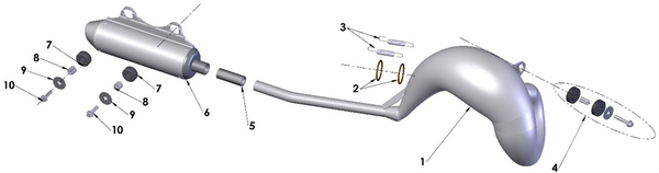 2021 Cobra CX50 P3 - EXHAUST SYSTEM