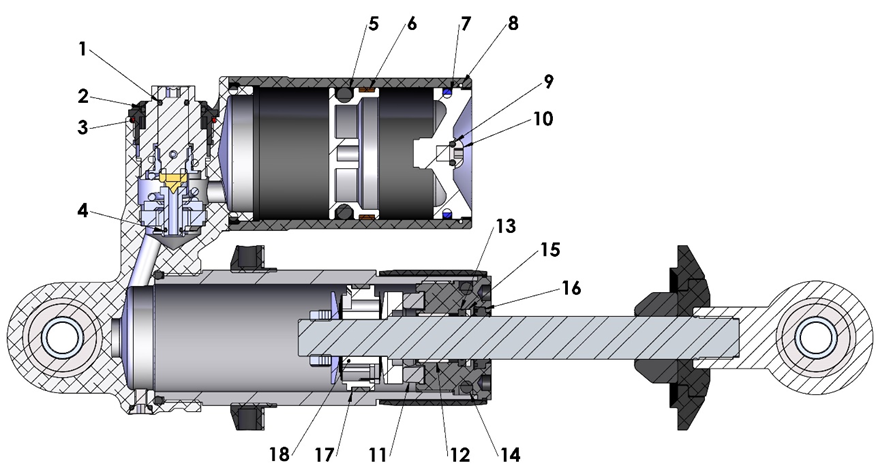 2024 Cobra CX50 JR - SHOCK - INTERNAL