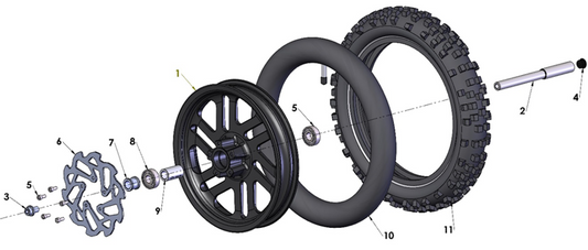 2022 Cobra CX50 P3 - WHEEL - FRONT