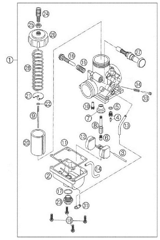 2024 Cobra CX65 - CARBURETOR