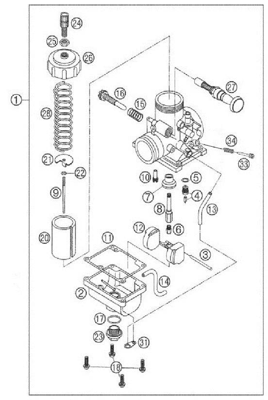 2024 Cobra CX65 - CARBURETOR