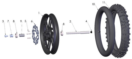 2024 Cobra CX50 SRx KING -  WHEEL - FRONT