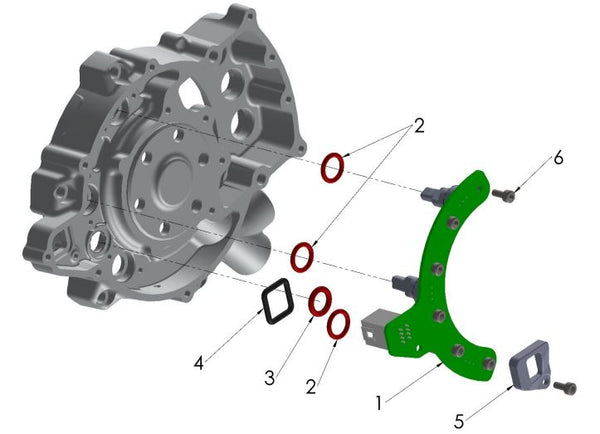 2024 Cobra CX5E - MOTOR - EXTERNAL - ELECTRICAL SIDE