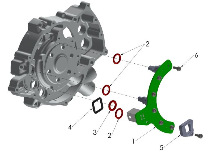 ORING - 2.0mm X 13mm ID -JST CONNECTOR PASSTHRU — diagram reference