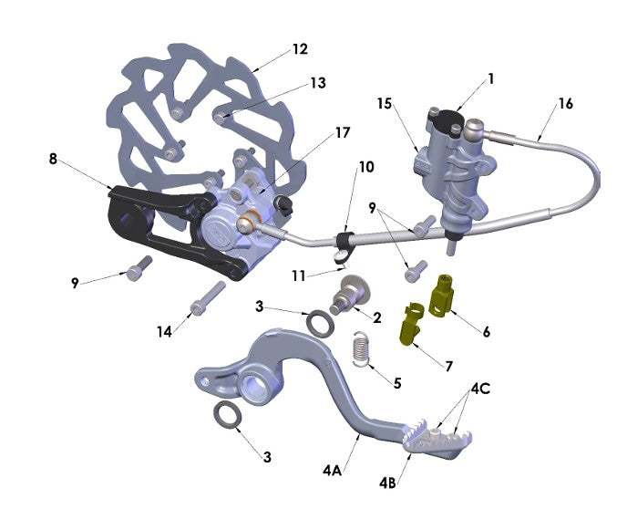 MASTER 2.  R/B BAMU0013 REBUILD KIT - REAR - MASTER CYLINDER - 12.7MM — diagram reference
