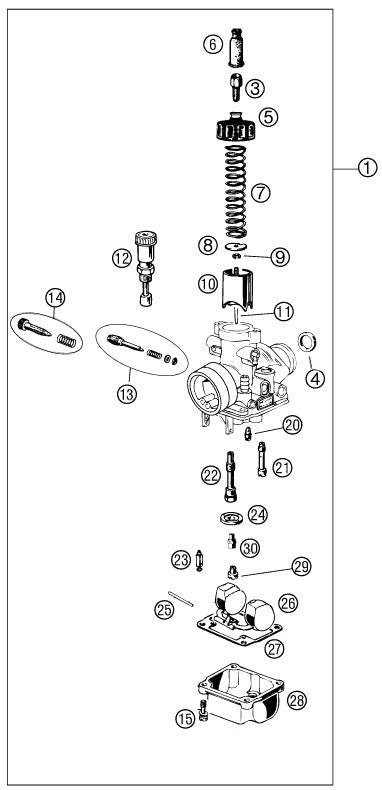 2021 Cobra CX50 JR - CARBURETOR