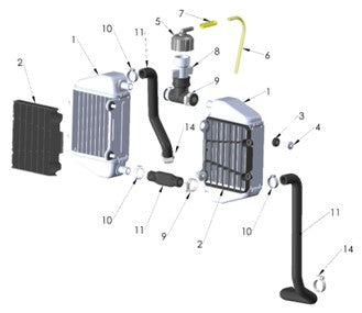 2024 Cobra CX50 FWE - COOLING SYSTEM