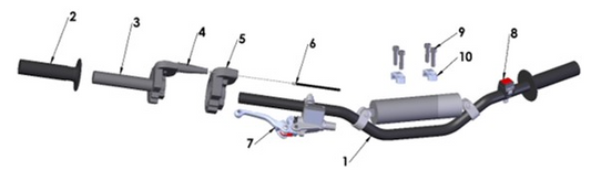 2022 Cobra CX50 SRx King - BARS & CONTROLS