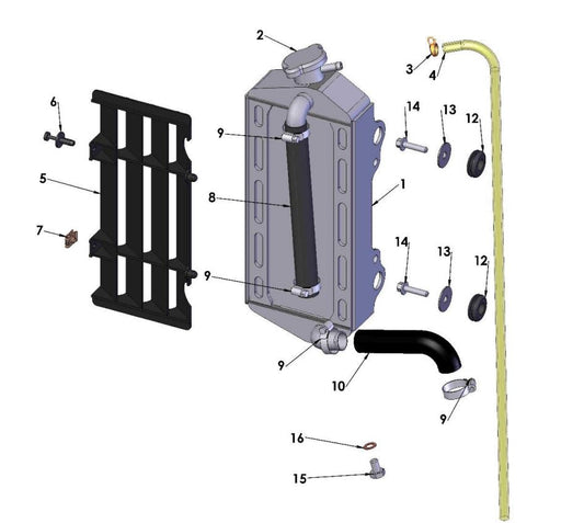 2019 Cobra CX65 - COOLING SYSTEM