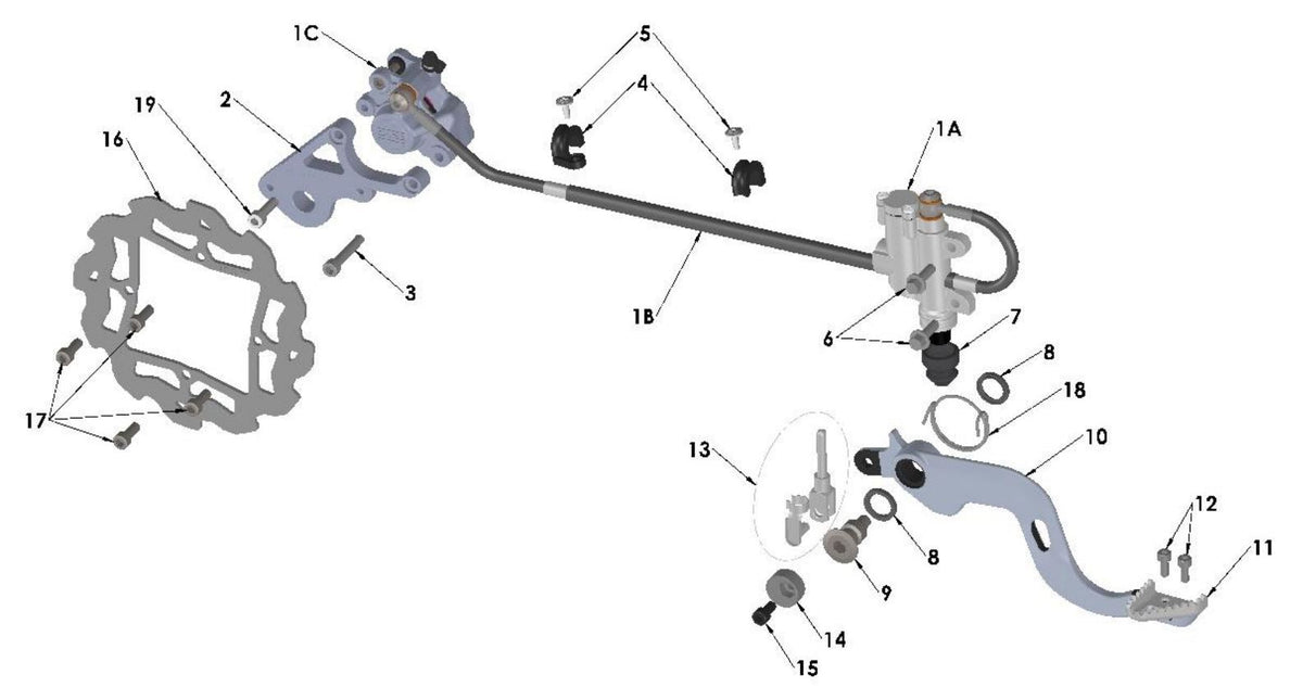 ACCESSORY.  R/B BKC60016 - PAD KIT - CARD 2 PISTON - SINTERED 505 — diagram reference