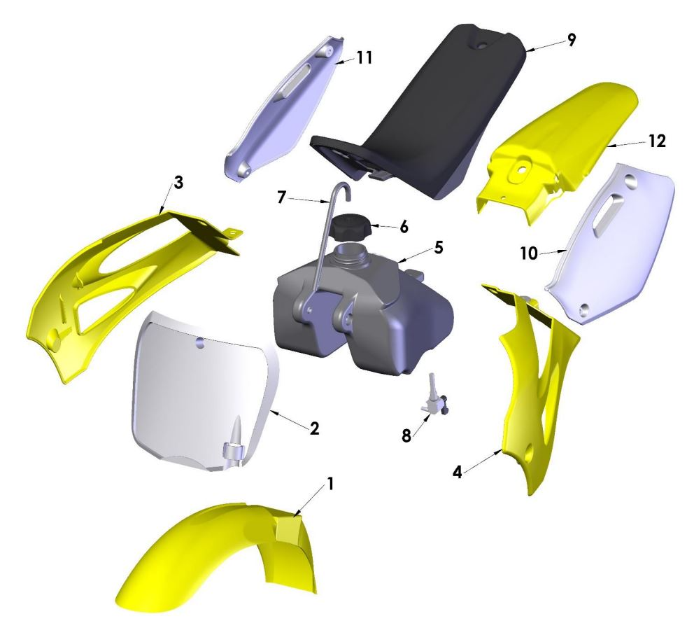 M6 X 45 SHCS ZINC — diagram reference