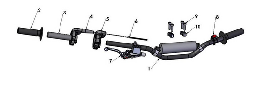 2019 Cobra CX50 KING - HANDLEBARS & CONTROLS