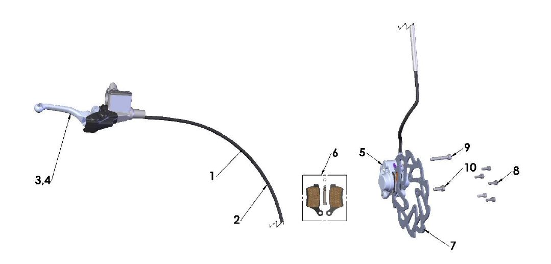 TOOLS.  BLEEDING KIT - FORMULA - CARD - AJP — diagram reference