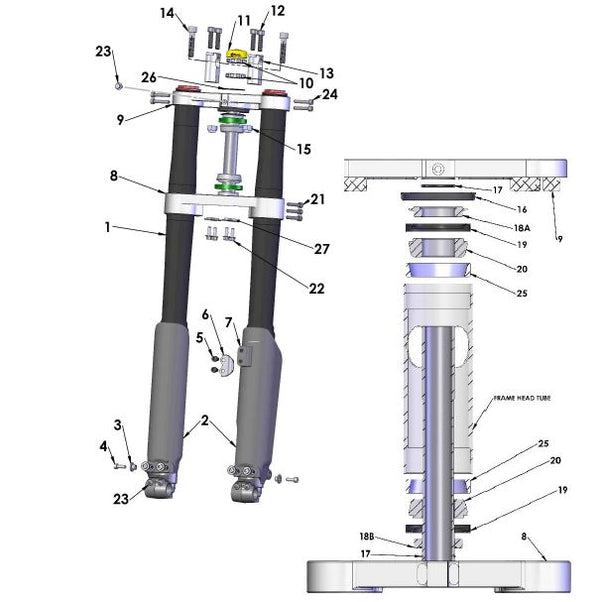 TOOL.  STEERING STEM BEARING AND SEAL INSTALLER AS — diagram reference