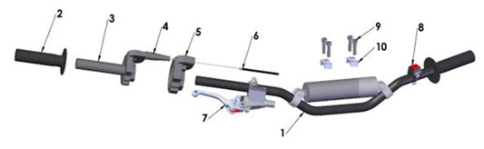 2023 Cobra CX50 SRx KING - HANDLEBARS & CONTROLS