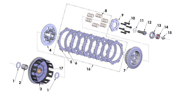 2020 Cobra CX65 - ENGINE - CLUTCH