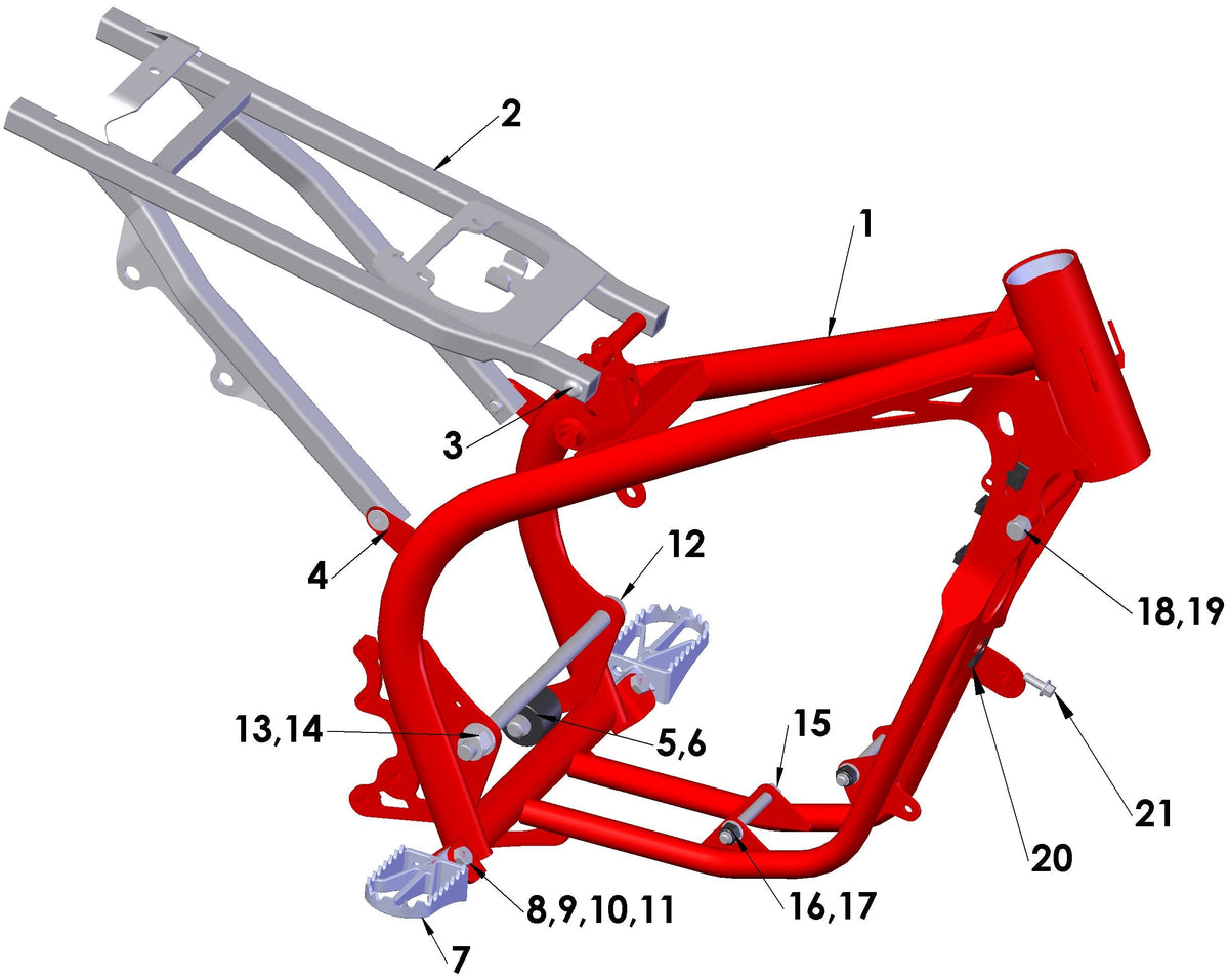 SPRING - FOOTPEG ULTRA WIDE — diagram reference