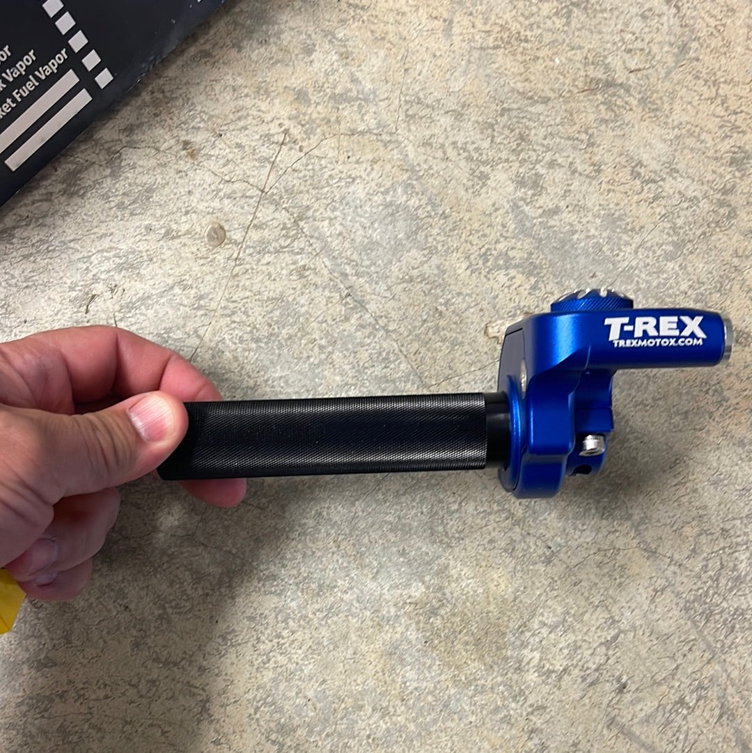 T-Rex Race Spec Billet Throttle for Cobra Blue CX65 micro Throttle tube