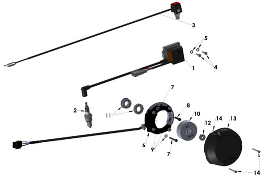 2022 Cobra CX50 SRx King - ELECTRICAL SYSTEM