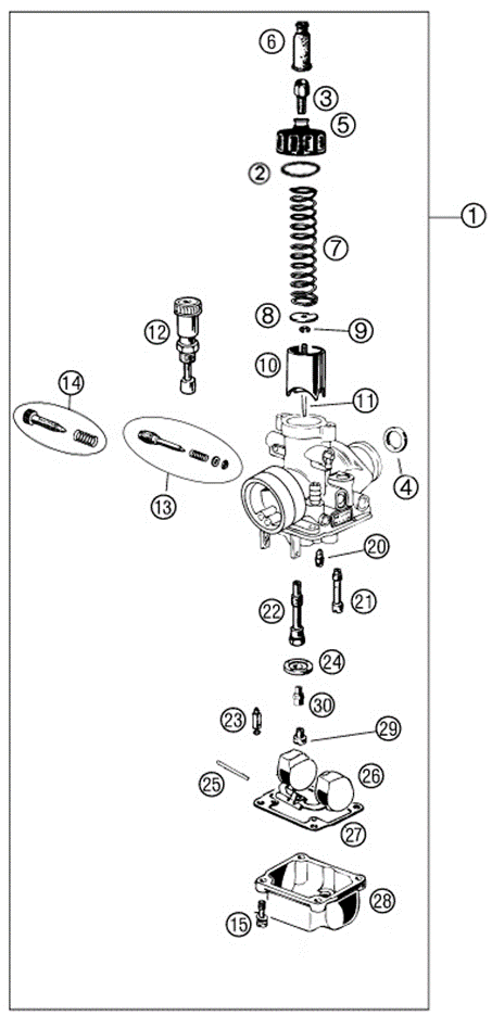 2023 Cobra CX50 JR - CARBURETOR