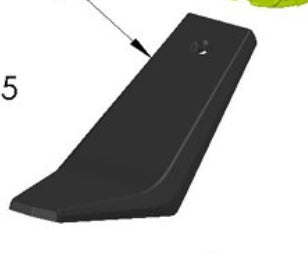SEAT ASSEMBLY - 2025 KG - FLAT BAK JR