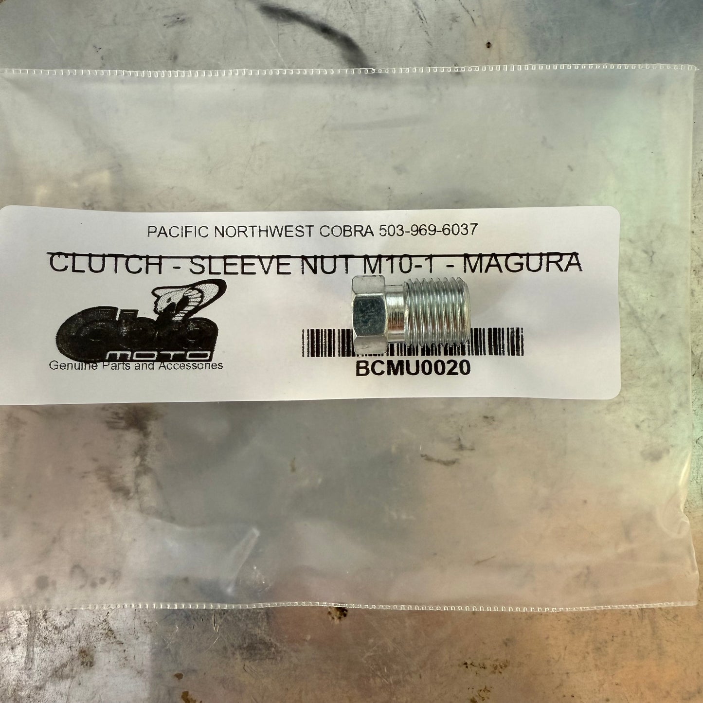 CLUTCH - SLEEVE NUT M10-1 - MAGURA