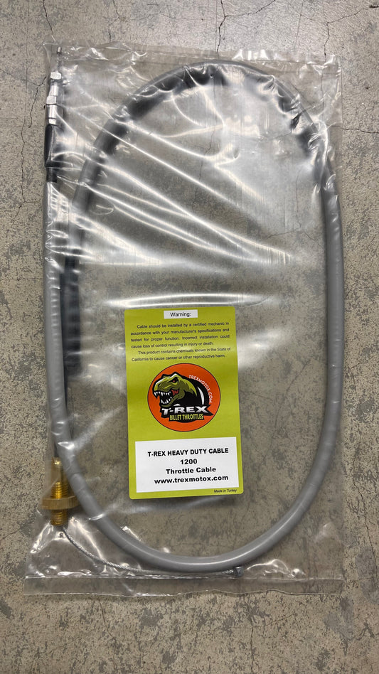 CX65 T-Rex Low Friction Heavy Duty throttle Cables