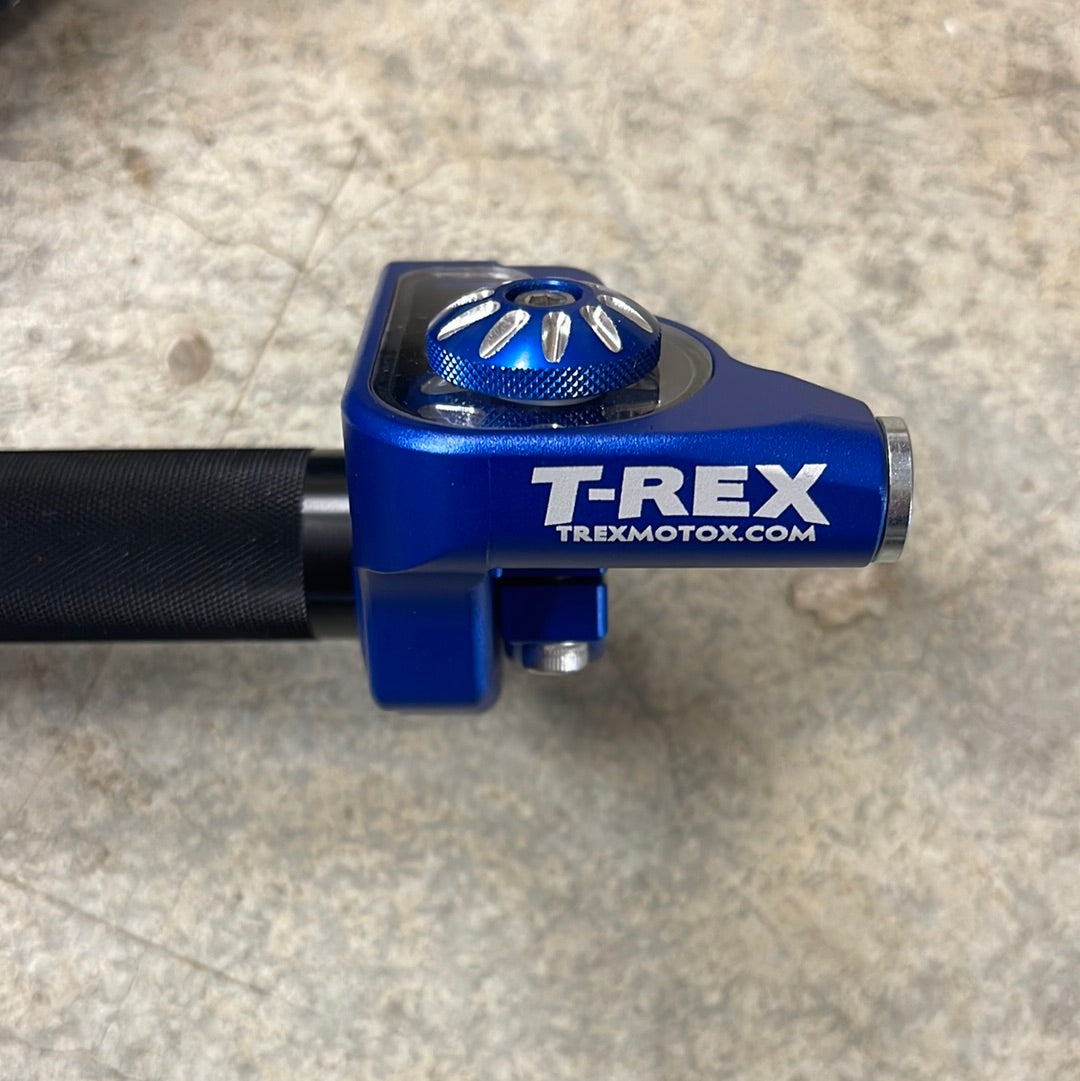 T-Rex Race Spec Billet Throttle for Cobra Blue CX65 micro Throttle tube