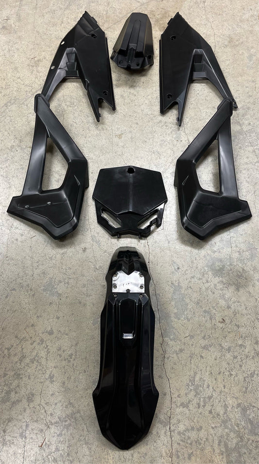 2025 and newer BODYWORK KIT - COBRA JR P3 CX3E- ALL BLACK CX50 Junior plastics