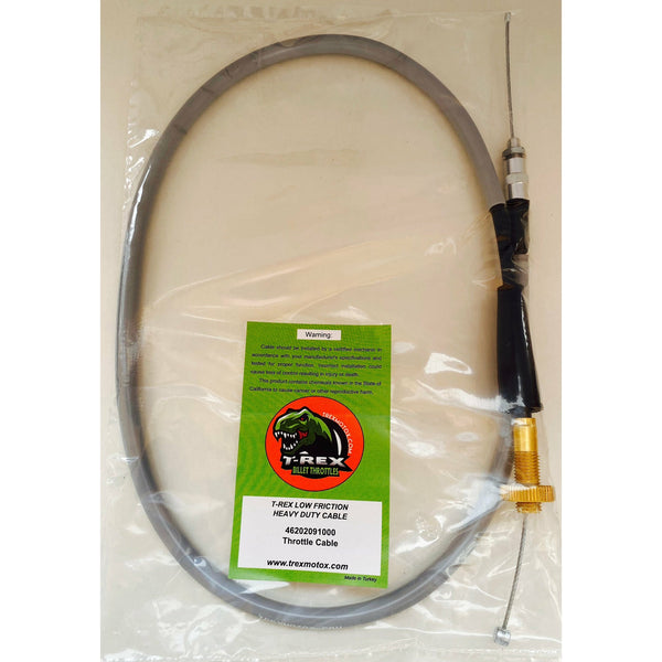 CX50 T-Rex Low Friction Heavy Duty throttle Cable