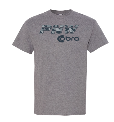 Heather Grey Pacific Northwest Cobra Logo Black Grey White CAMO Tee shirt tshirt t-shirt PNWCOBRA