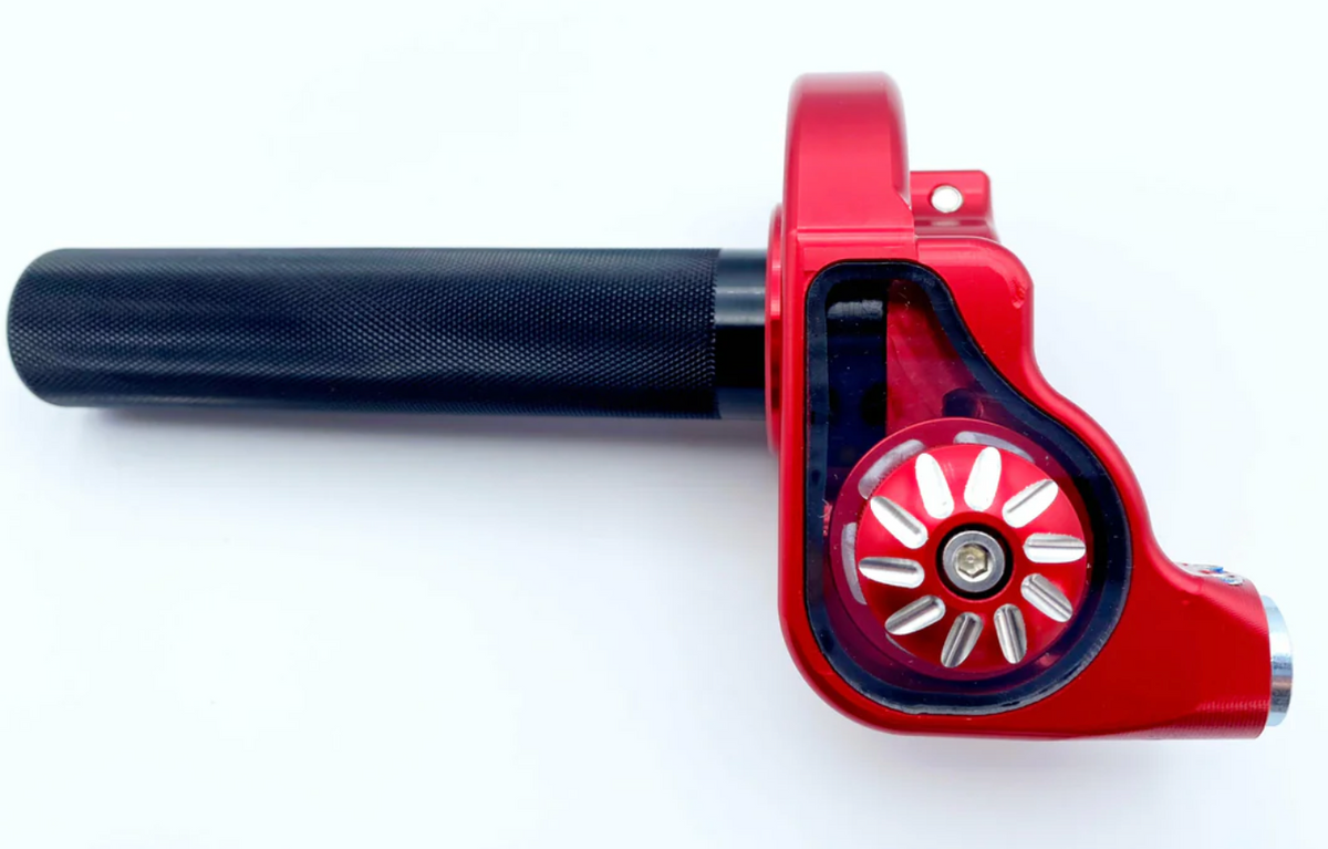 T-Rex Race Spec Billet Throttle for Cobra Red CX65 Standard 7/8 Throttle tube