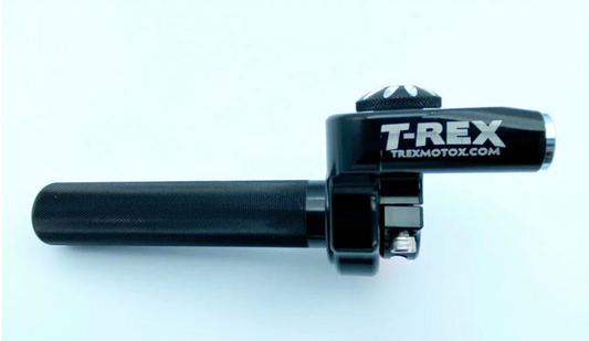T-Rex Race Spec Billet Throttle for Cobra Black CX65 Standard 7/8 Throttle tube