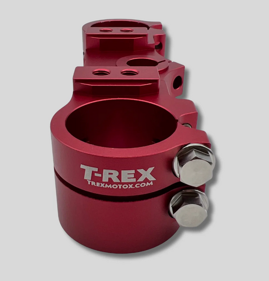 Cobra 50cc T-Rex Triple Clamp w/adjustable T-Rex Bar Mounts