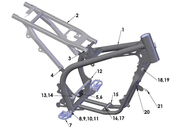 FRAME CX65 2019 — diagram reference