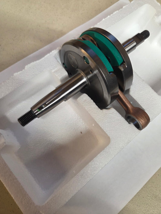ECMU0284	CRANKSHAFT ASSY - WIDE CHEEK 50cc