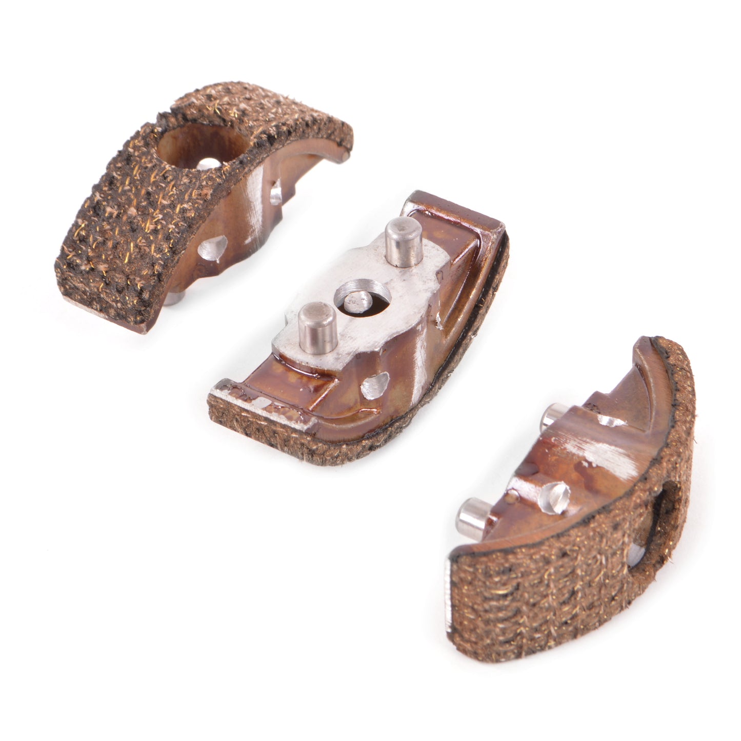 CLUTCH SHOES SET OF 3 W/ WASHER STACKS 06 & NEWER 50CC Eng.