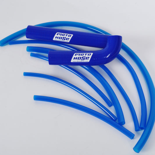 HOSE SET SILICONE CX65 BLUE 2015