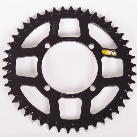 PRO TAPER ALUMINUM SPROCKET 46T BLACK 033418