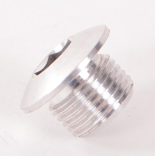 OIL FILL PLUG, ALUMINUM, O-RING STYLE *** OBSOLETE*** ORDER ECMU0272