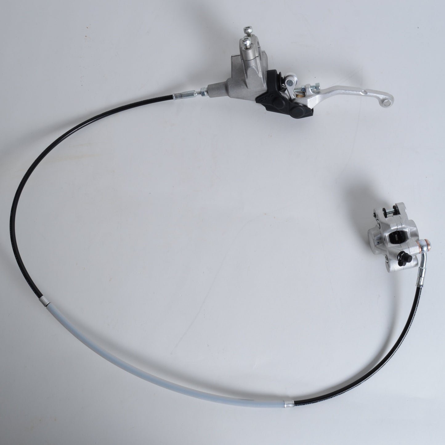 COMPLETE FRONT BRAKE ASSEMBLY- 50CC - CARD 2 PISTON