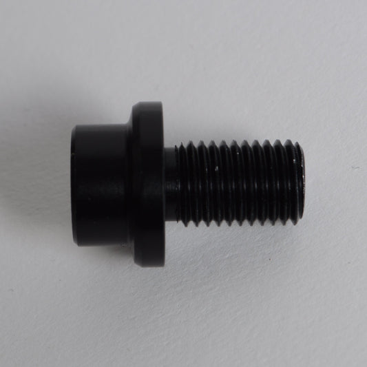 CX50 FRONT AXLE BOLT - M10 X 16 - ALUM - HOLLOW AXLE - BLACK ANODIZE